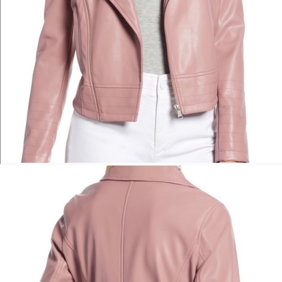 Halogen Pink Faux Jacket - Picture 6 of 6